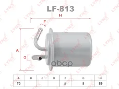 ������ ��������� Isuzu ASKA BCK, BCL, BCM, Subaru Impreza GD9, �GDA, �GDB, �GG2, �GG3, �GG9, �GGA, �GGB, �Forester SG5, LYNXauto ���. LF813 LF813 ����