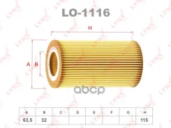 ������ �������� (��������) BMW 3 1998-2005/BMW 5 2000-2003/LAND Rover Freelander 2000-2006/Rover 75 1999-2005/ LYNXauto ���. LO1116 LO1116 ����