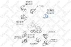 ������� ��������� ������ Mitsubishi Carisma DA 1995-2003 Stellox ���. 2517470SX 2517470SX ����