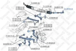 ���������� ������� Audi A8 3.7/4.2/4.0TDi, VW Phaeton 3.2/6.0/5.0T Stellox ���. 5100704SX Stellox 5100704SX ����
