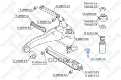 ���� ������������� ����. Mitsubishi Mitsubishi Airtrek I 2.0 Turbo 4WD (CU2W) 0406/ Mitsubishi Airtrek I 2.0 4WD (CU2W) 0306/ Proton Impian 1.6 (CF1S...