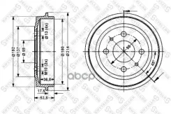 ������� ��������� Fiat Brava/Bravo/Tipo/Tempra 1.1-1.9TD 88-95 Stellox ���. 60252309SX 60252309SX ����