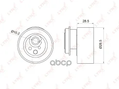 ����� �������� ����� ��� Mazda 323(BJ) 1.9 98-04 / 626(GE/GF) 1.8 91-02 / Premacy 1.9 99-05 LYNXauto ���. PB1045 PB1045 ����