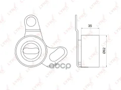 ����� �������� ����� ��� Toyota 2L+T_/3L/5L 88-05 / �1 LYNXauto ���. PB1064 PB1064 ����