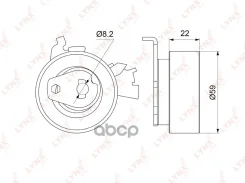 ����� �������� ����� ��� OPEL Astra F / Omega A/B / Vectra A/B 92-02 LYNXauto ���. PB1142 PB1142 ����