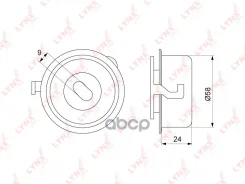 ����� �������� ����� ��� Hyundai GETZ 1.1 02-09 / KIA i30 1.1 07- / Picanto 1.0/1.1 05- / �1 LYNXauto ���. PB1274 LYNXauto PB1274 ����