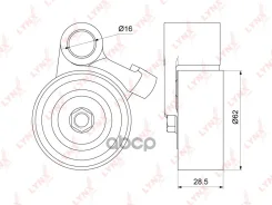 ����� �������� ����� ��� Toyota 1JZ/2JZ-FSE 00- MARK II/Verossa (JZX110) 00-05 / Brevis/Progres (JCG1_) 01-07 / �1 / � ����� LYNXauto ���. PB1324 PB13...