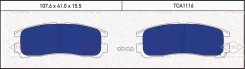 ������� ��������� �������� | ��� | Mitsubishi Pajero/Sigma 91- Tatsumi ���. TCA1116 TCA1116 ����