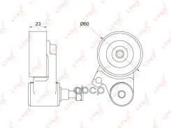 ���������� ����� ��� MMC Outlander (CW6W) 3.0 07- / Pajero Montero Sport (KH6W) 3.0 08- / �1 / � ����� LYNXauto ���. PT1038 PT1038 ����