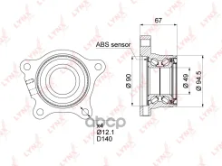 ������� ������ | ��� ���� | Toyota Land Cruiser 200 (_J20_) / Lexus LX570 07-15 LYNXauto ���. WB1491 LYNXauto WB1491 ����