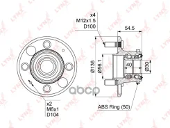������� ������ | ��� ����/��� | Honda Civic / Civic Ferio (EG_, EK_) 91-00 [+ABS] LYNXauto ���. WH1098 LYNXauto WH1098 ����