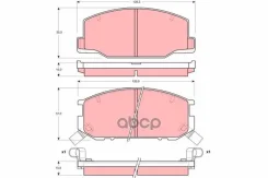 ������� ��������� �������� | ����� | Toyota Previa 1990 - 2000, Tarago 1989 - 1995Toyota Previa 1990 - 2000, Tarago 1989 - 1995 TRW ���. GDB1190 GDB11...