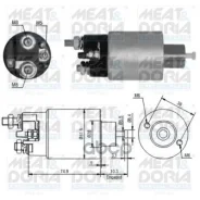 ������� ����, ������� Opel Movano/Renault Master (12V) MEAT Doria ���. 46099 MEAT Doria 46099 ����