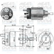����������� ���� �������� Ford Fiesta IV 1.3 iMondeo II 1.8 MEAT Doria ���. 46040 46040 ����