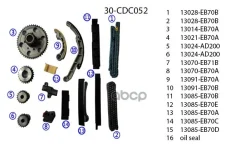 �������� ���� ��� Nissan YD25DDTI Nissan United Motors ���. 30CDC052 30CDC052 ����