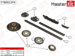 �������� ���� ��� Nissan Micra II 1.0 I 16V CG10DE / CGA3DE 92-02 MasterKit ���. 77B0022FK 77B0022FK ����