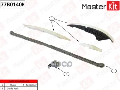�������� ���� ��� AUDI A3 / SEAT LEON / Volkswagen GOLF VII 2.0I CJXC 1.8 TFSI 2012 MasterKit ���. 77B0140K 77B0140K ����