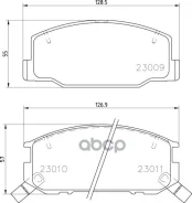 ������� ��������� �������� | ����� | Toyota Previa (_R1_, _R2_) 2.4 (TCR1_) 05.1990 - 08.2000 Nisshinbo ���. NP1124 NP1124 ����
