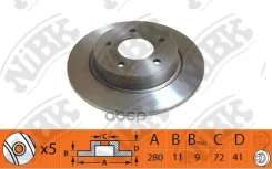 ���� ��������� | ��� ����/��� | Mazda 3 (BK), 3 (BL), 3 ����� (BK), 5 (CR19), 3 ����� (BL), 5 (CW) NiBK ���. RN1373 RN1373 ����