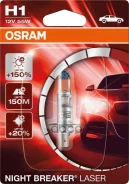 ����� H1 12V 55W P14.5s Night Breaker Laser +150% ������ ����� 1 ��. ����� ���������� � �������� H1 12V 55W P145S Osram ���. 64150NL01B 64150NL01B ���...