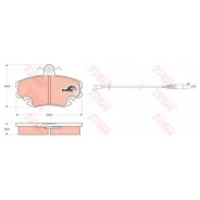 ������� �������� Renault Logan, Sandero GDB400 TRW GDB400 GDB400 ����