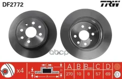 ���� ��������� | ��� | OPEL Vectra B (J96) 1.6 i 16V (F19) 10.1995 - 04.2002 OPEL Vectra B (J96) 1.8 i 16V (F19) 10.1995 - 09.2000 TRW ���. DF2772 DF2...