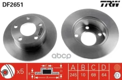 ���� ��������� | ��� | AUDI 100 1990 - 1994, A4 2000 - 2002, A6 1994 - 2005FAW-Volkswagen Automobile Co. Ltd. (FAW-AUDI) A6 1999 - 2005 TRW ���. DF265...