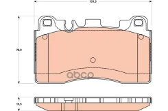 ������� ��������� �������� | ��� | Mercedes BENZ Actros MP2 / MP3 2003, CLS 2011, E-Class 2009, SLS AMG 2010 TRW ���. GDB1906 GDB1906 ����