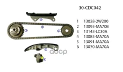 �������� ���� ��� Nissan ZD30DDTi /ZD30DD (���� Z=82+����������+������+ �����������+2 ��������� Z=26) (13028-2W200) Nissan United Motors ���. 30CDC042...