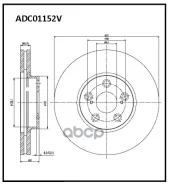 ���� ��������� ������������� | ����� | Toyota Avensis 1.6-2.4 03- Allied Nippon ���. ADC01152V ADC01152V ����