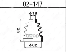 ������� ����� ����������� /18*62*82/ Honda 1-56 (Maruichi) ���. 02147 1-56 (Maruichi) 02147 ����