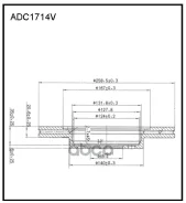 ���� ��������� | ����� | Renault Logan I (LS_) 1.4 09.2004 - LADA Largus BOX 1.6 03.2012 - Allied Nippon ���. ADC1714V ADC1714V ����