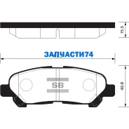 ������� ��������! ������ Toyota Highlander 2.7/3.5 09 Sangsin Brake SP2136 SP2136SNS SP2136 ����