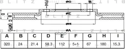 ���� ��������� ������������� | ��� | Mercedes W221 05- Blitz ���. BS0477 BS0477 ����