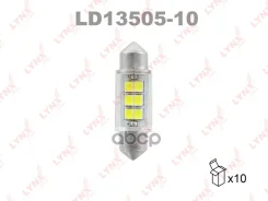 ����� ������������ LED C5W T11x35 12V SV8,5-8 SMDx6 6900K LED C5W T11X35mm 12V SV8,5 6900K X10 LYNXauto ���. LD1350510 LD1350510 ����