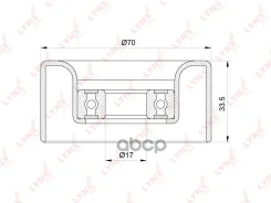 ����� �������� ���������� ����� Toyota 1TR-FE/2TR-FE LAND Cruiser Prado (TRJ12_, TRJ15_) 04- / Hilux SURF (TRN21_) 04- LYNXauto ���. PB5380 PB5380 ���...