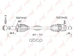 ������ � ����� | ����� ��� | KIA Cerato (TD) 1.6 08- / AT/MT / = FR LH LYNXauto ���. CD1069A CD1069A ����