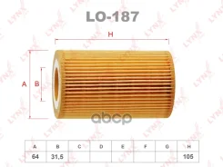 ������ �������� (��������) AUDI 3,0_A4 (8K) 08- / A6(4G) 14- / Allroad 14- / Q7 (4M) 15- LYNXauto ���. LO187 LO187 ����
