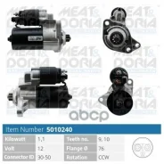 ������� 12V 1,1KW Audi A3 (8L1), Ford Galaxy I MEAT Doria ���. 5010240 MEAT Doria 5010240 ����