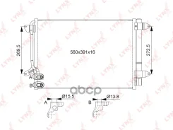 �������� ������������ � ���������� VW Beetle 1.2-2.5 (11-) / Jetta IV 1.2-2.5 (10-) LYNXauto ���. RC0528 RC0528 ����
