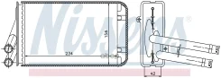 �������� ��������� AUDI A 4 / S 4 (94-) 1.6 i (+) Nissens ���. 70229 70229 ����