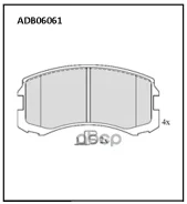 ������� ��������� | ����� | MMC Colt/Lamcer/Dingo FR 11/98- Allied Nippon ���. ADB06061, ������ ADB06061 ����