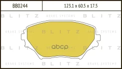 ������� ��������� �������� | ����� | Toyota RAV4 00- Blitz ���. BB0244 BB0244 ����