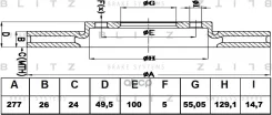 ���� ��������� ������������� | ����� | Toyota Avensis 03- Blitz ���. BS0368 BS0368 ����
