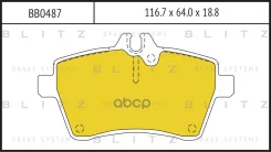 ������� ��������� �������� | ����� | Mercedes W169/W245 04- Blitz ���. BB0487 BB0487 ����