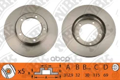 ���� ��������� | ����� ����/��� | Lexus LX (UZJ100), Toyota LAND Cruiser 100 (_J1_) NiBK ���. RN1224 RN1224 ����