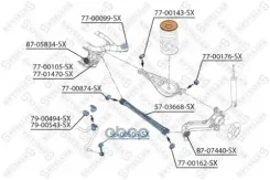 ���� ������������� ������� BMW E46 98 Stellox ���. 5600505SX 5600505SX ����