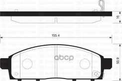 ������� ��������� �������� | ����� | Mitsubishi I 200 06- Sangsin brake ���. SP1361 SP1361 ����