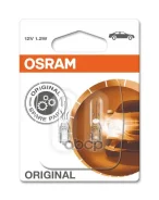 ����, ������ 2721-2BL �������� ���� W2,3W 12V 1,2W W2x4.6d Original LINE �������� ������������ �/� (���) 2��. 1,2W12VW2X4,6D Standard Osram ���. 27210...