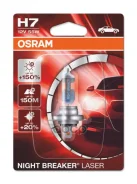 ����, ������ 64210NL-1BL ����� H7 12V 55W PX26d Night Breaker Laser +150% ������ ����� 1 ��. ����� ���������� � �������� H7 12V 55W PX26D Osram ���. 6...